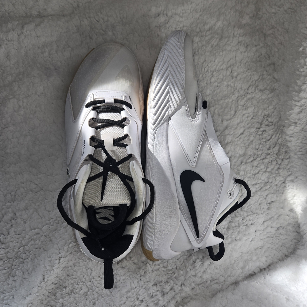 Nike White and Black Athletic Shoes